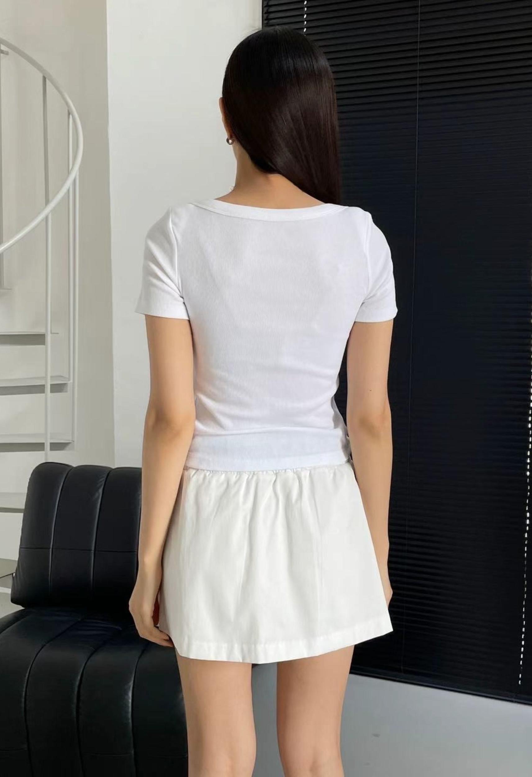 Cleo Top in White Product Image