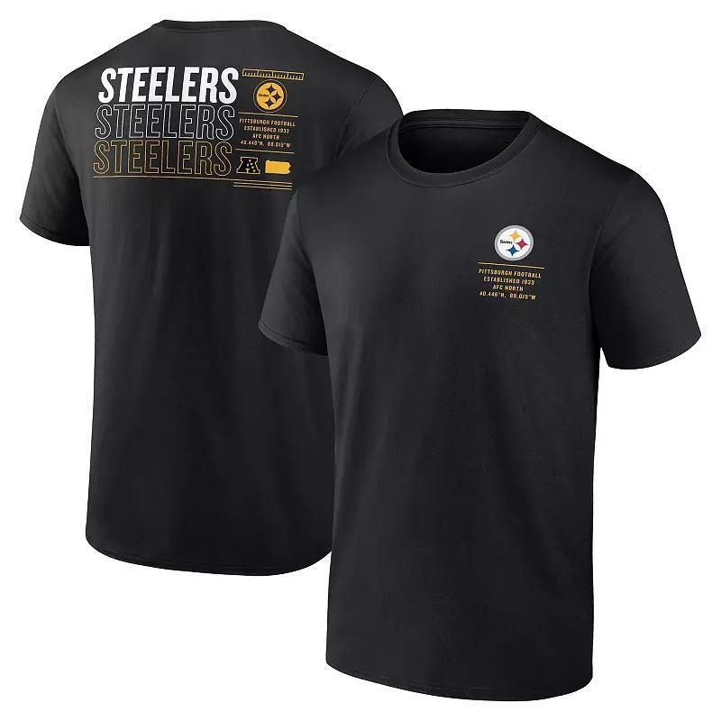 Mens Fanatics Pittsburgh Steelers Repeat Stats T-Shirt Product Image