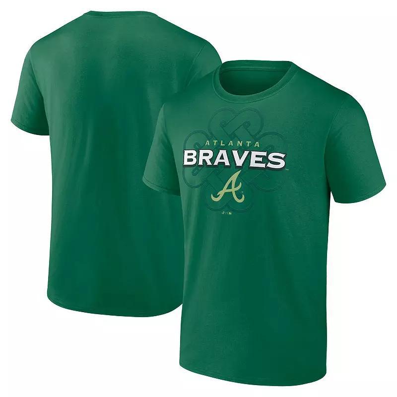 Men's Profile Kelly Green Atlanta Braves Big & Tall Celtic T-Shirt,  Product Image