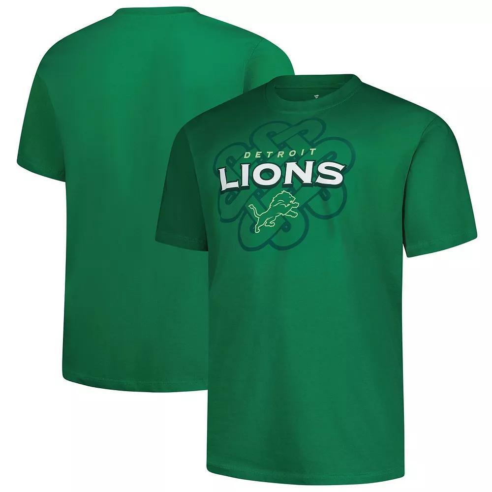 Men's Fanatics Kelly Green Detroit Lions Big & Tall Celtic T-Shirt,  Product Image