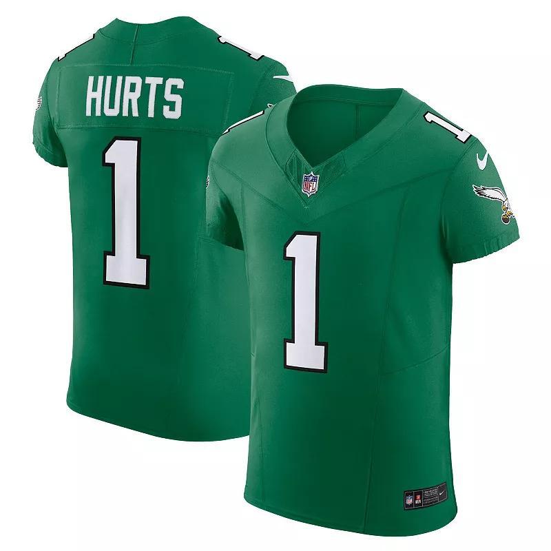 Jalen Hurts Philadelphia Eagles Nike Mens Dri-FIT NFL Elite Football Jersey | 58NM03T786F-8Y1 Product Image