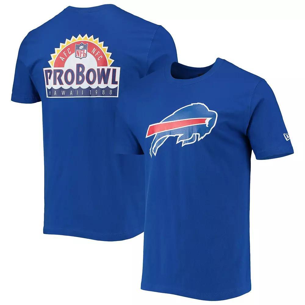 Men's New Era Royal Buffalo Bills 1988 Pro Bowl T-Shirt, Size: Small, Blue Product Image