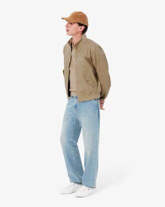 Water-Repellent Twill Harrington Jacket Product Image