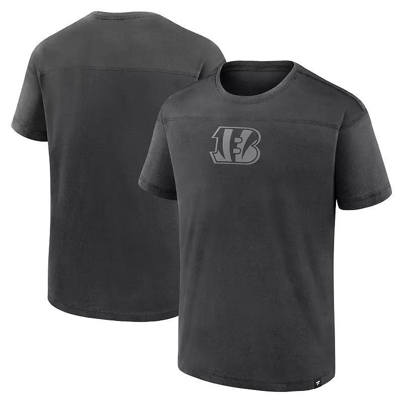 Men's Fanatics Black Cincinnati Bengals Mini Tonal T-Shirt,  Product Image