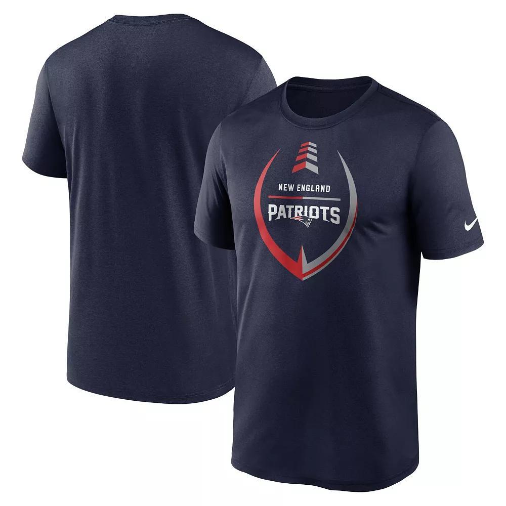 Men's Nike Navy New England Patriots Icon Legend Performance T-Shirt,  Product Image