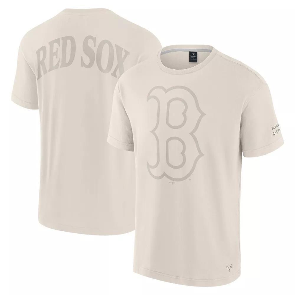 Men's Fanatics Cream Boston Red Sox Elements Iconic T-Shirt,  Product Image
