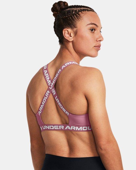 Women's UA Crossback Strappy Low Sports Bra Product Image