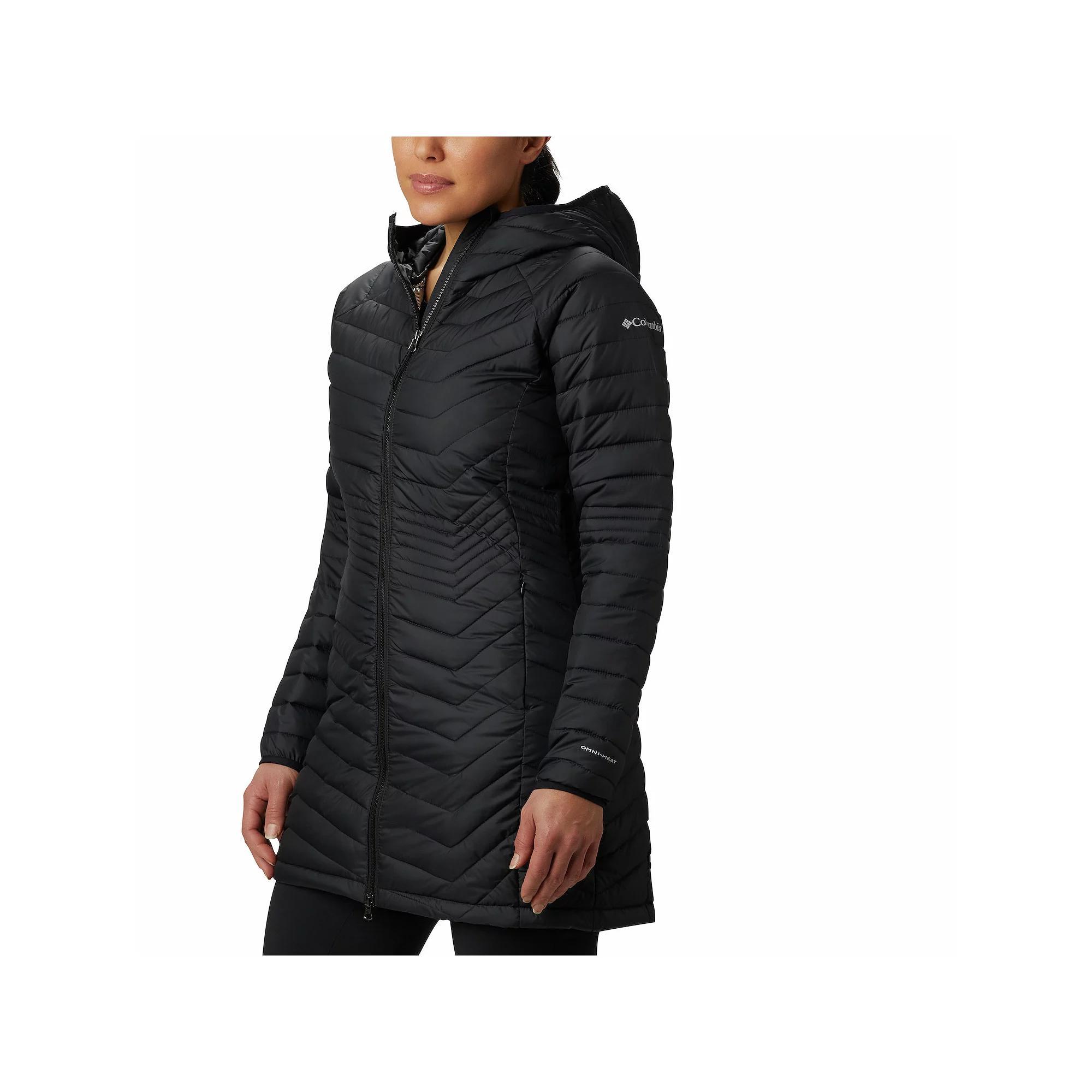 Women's Columbia Powder Lite Water-Resistant Midweight Jacket, Size: Small, Black Product Image