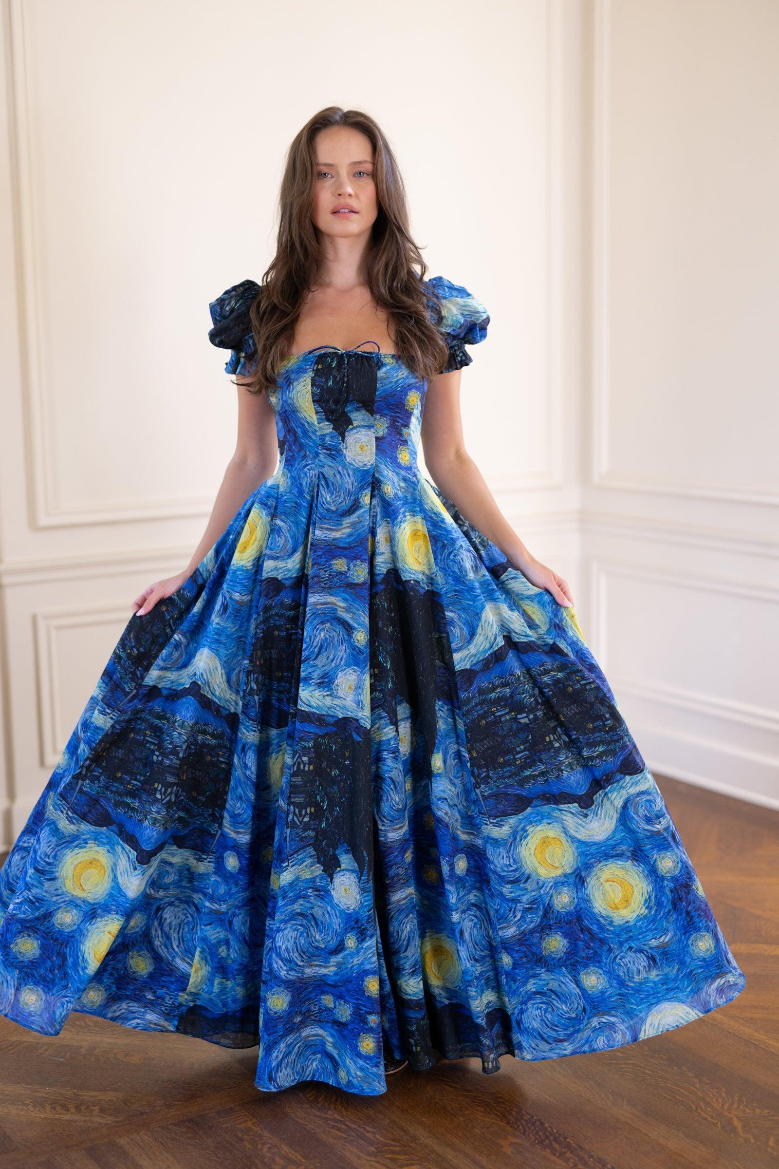 The Starry Night Garden Party Gown Product Image