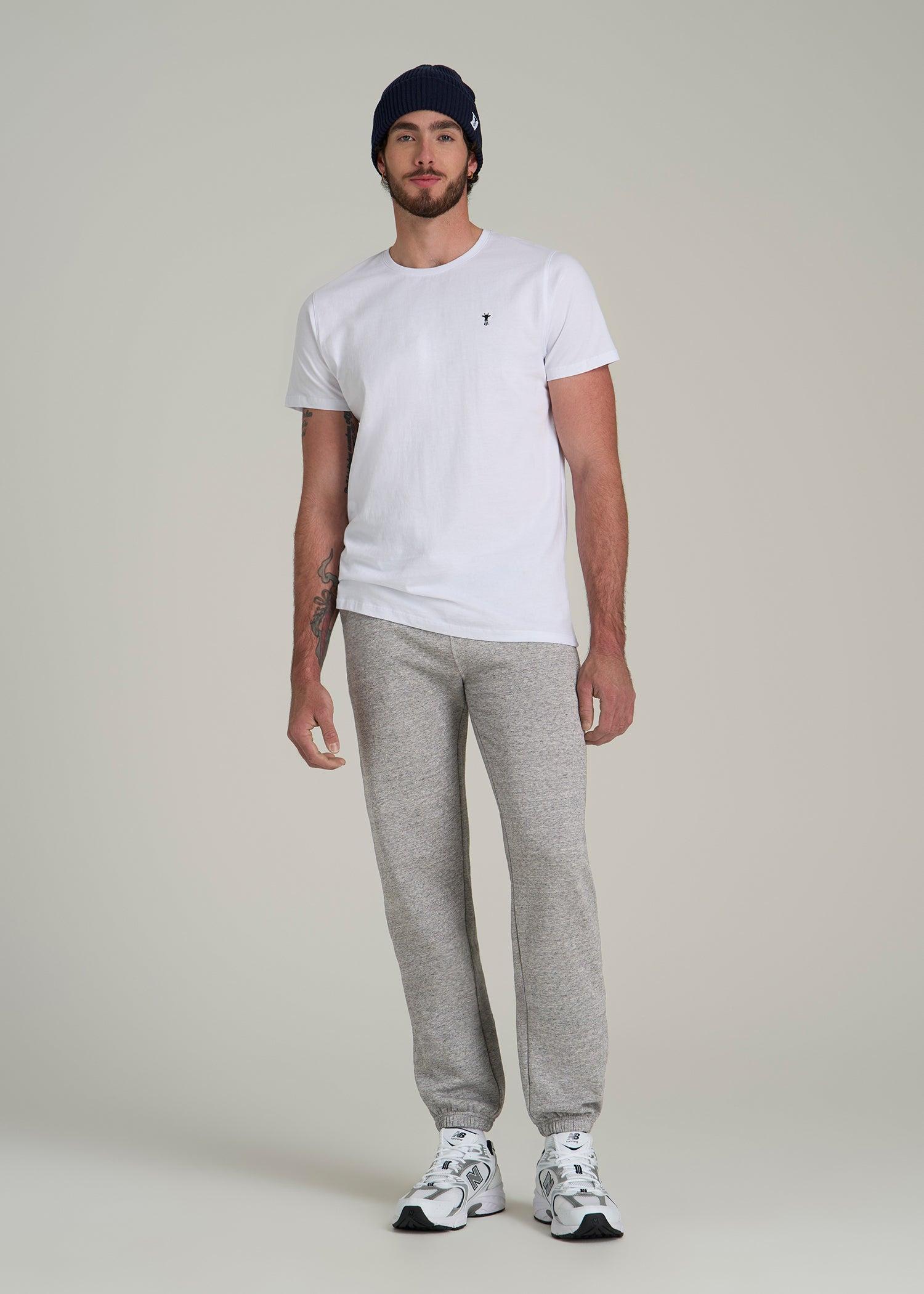 Wearever 2.0 Fleece Sweatpants for Tall Men in Heathered Grey Male Product Image