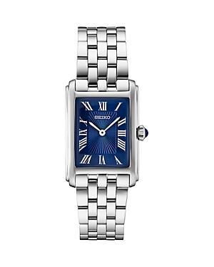 Seiko Womens Essentials White Dial Stainless Steel Watch Silver Product Image