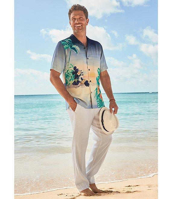 Tommy Bahama Boracay Flat Front Stretch Sateen Pants Product Image