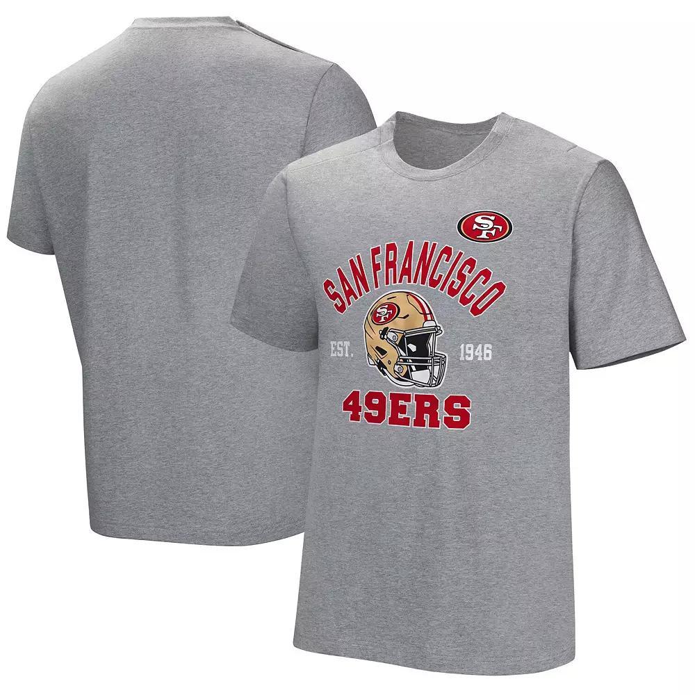 Men's Gray San Francisco 49ers Tackle Adaptive T-Shirt,  Product Image