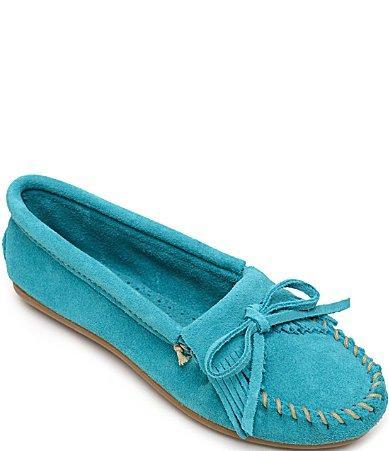 Womens Minnetonka Kilty Casual Shoe - Stone Product Image