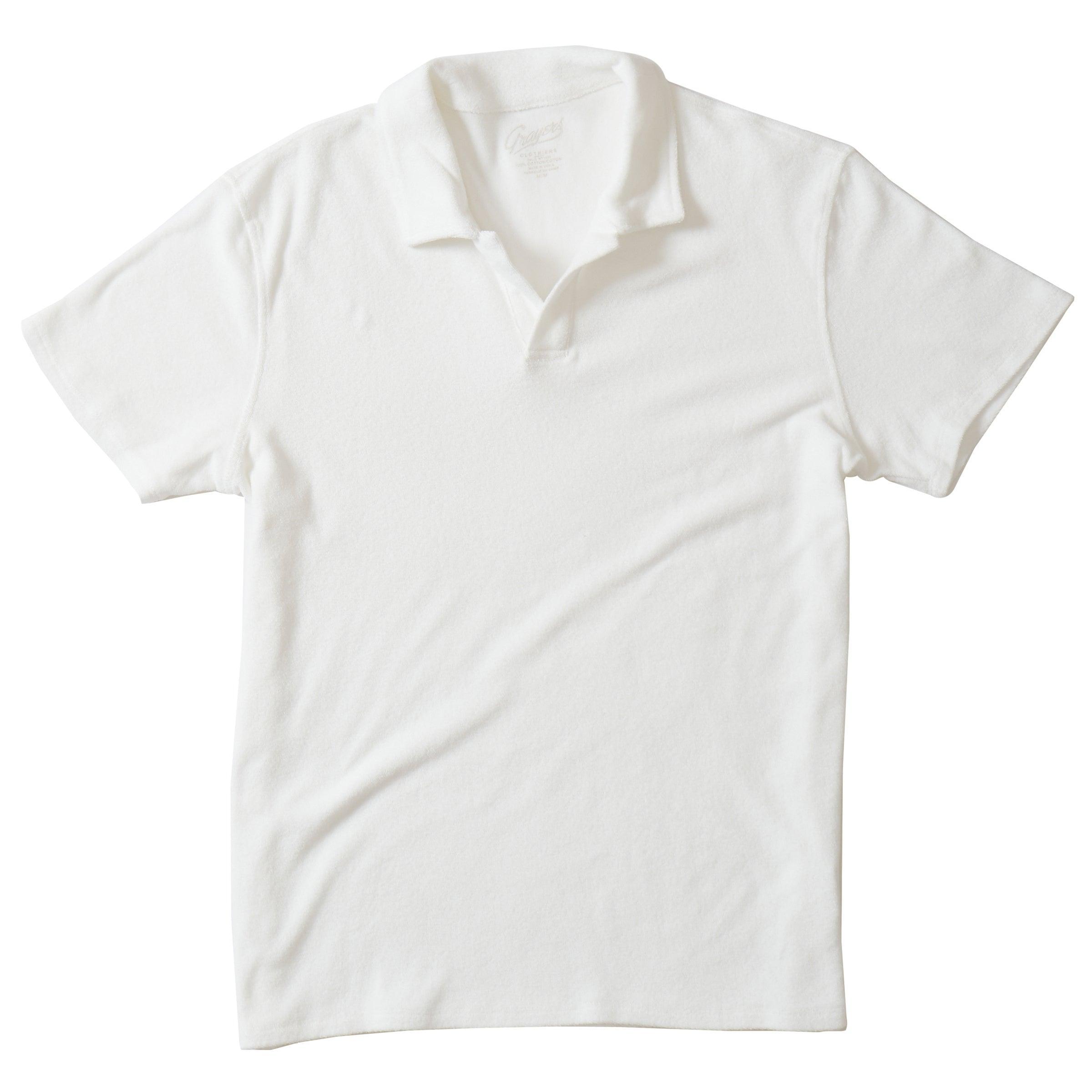 Riviera Terry Polo - White Product Image
