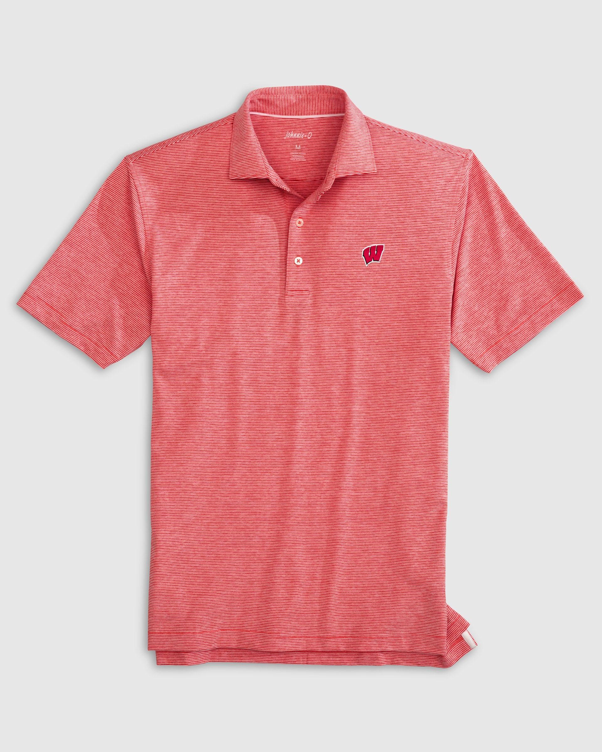 johnnie-O Samford Lyndonn Striped Jersey Performance Polo Product Image