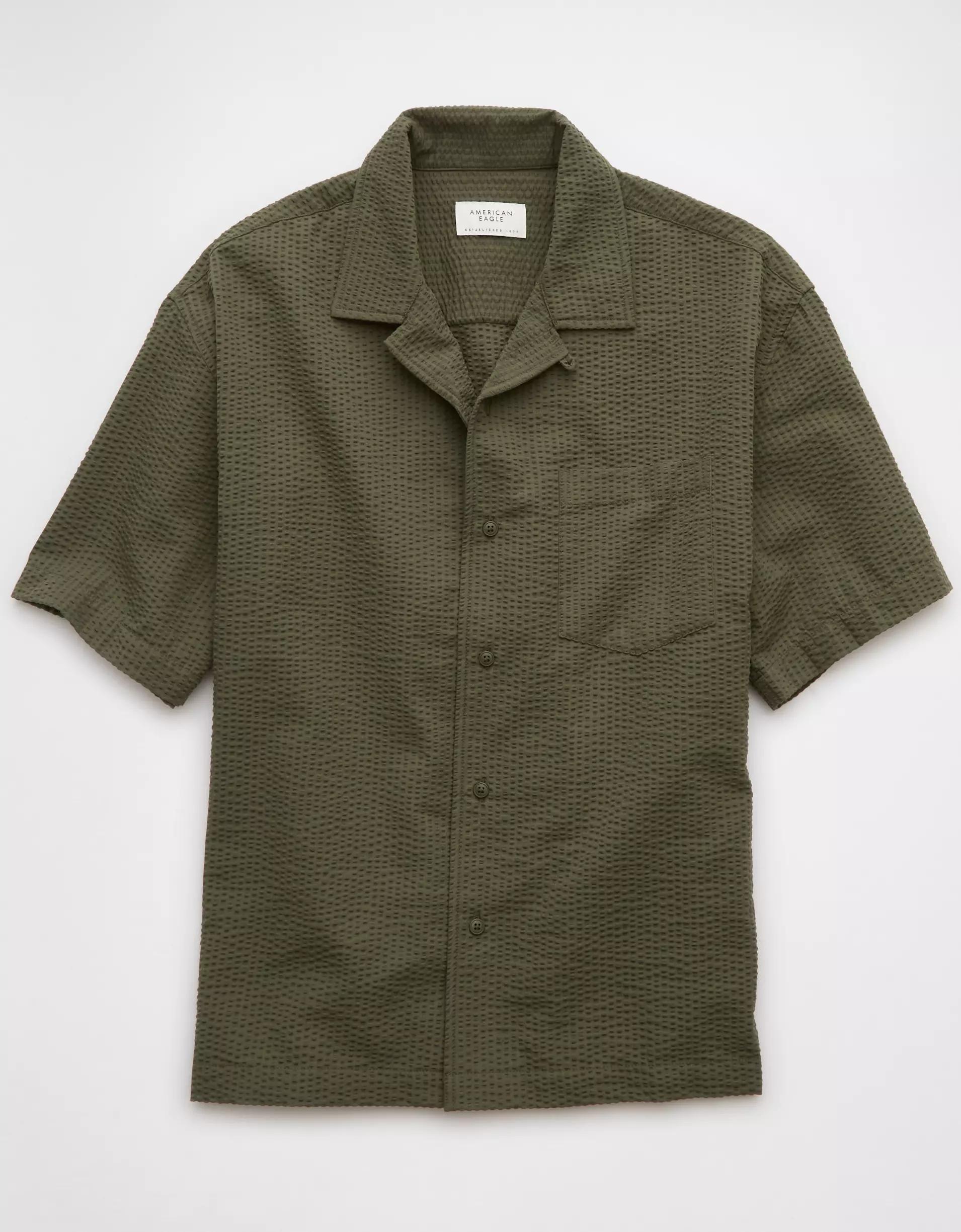 AE Poolside Button-Up Shirt Product Image