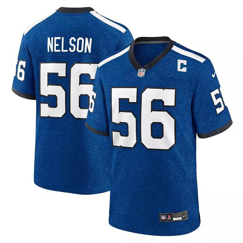 Men's Nike Quenton Nelson Royal Indianapolis Colts Indiana Nights Alternate Game Jersey,  Product Image