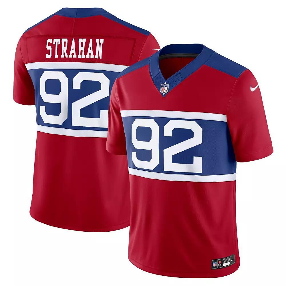 Men's Nike Michael Strahan Century Red New York Giants Alternate Vapor F.U.S.E. Retired Player Limited Jersey,  Product Image