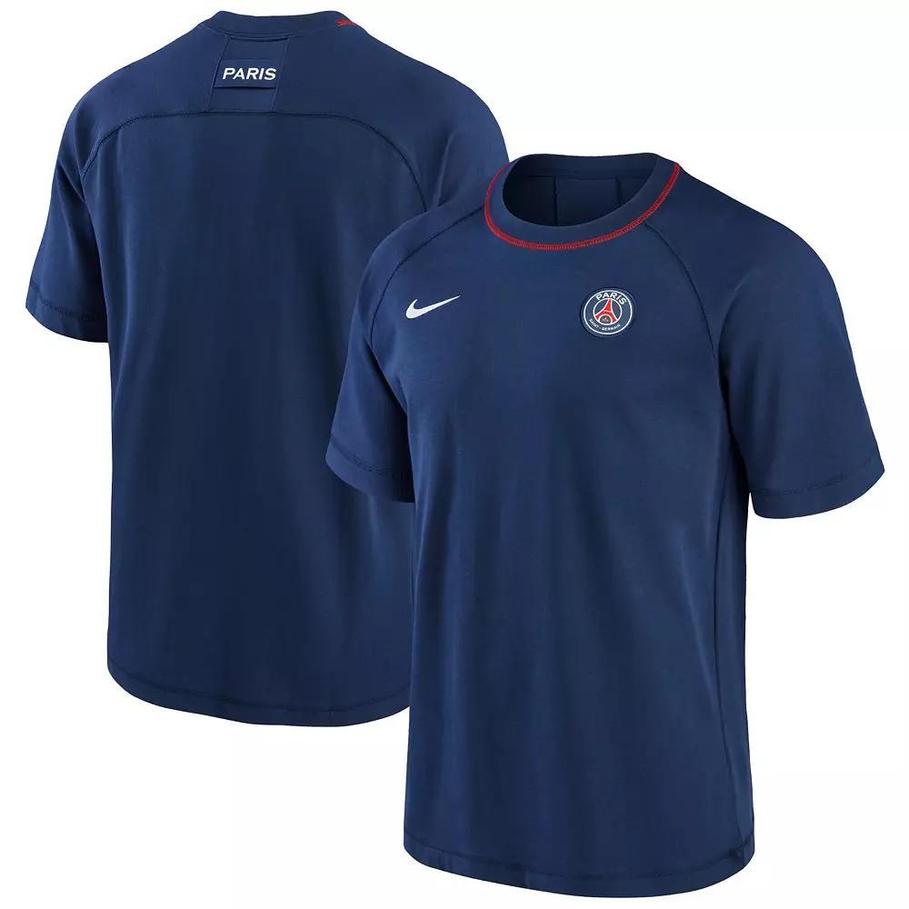 Men's Nike Navy Paris Saint-Germain Travel Raglan T-Shirt, Size: Large, Psg Blue Product Image