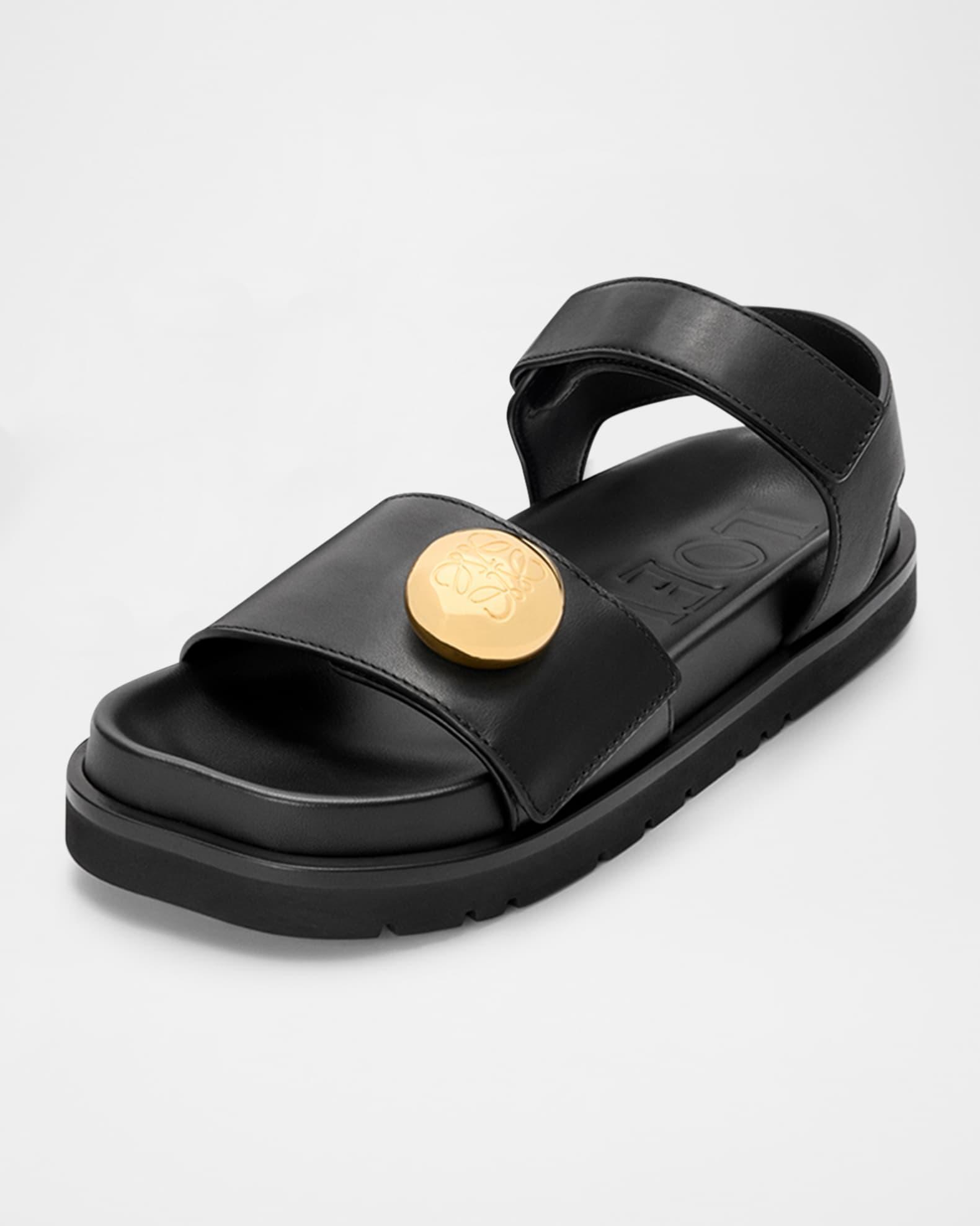 Pebble Fussbett Leather Sandals  Product Image
