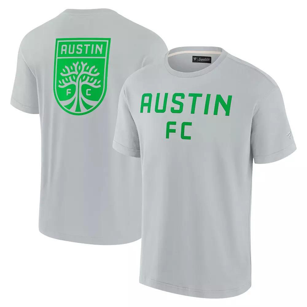 Unisex Fanatics Signature Gray Austin FC Elements Super Soft Short Sleeve T-Shirt, Adult Unisex,  Product Image