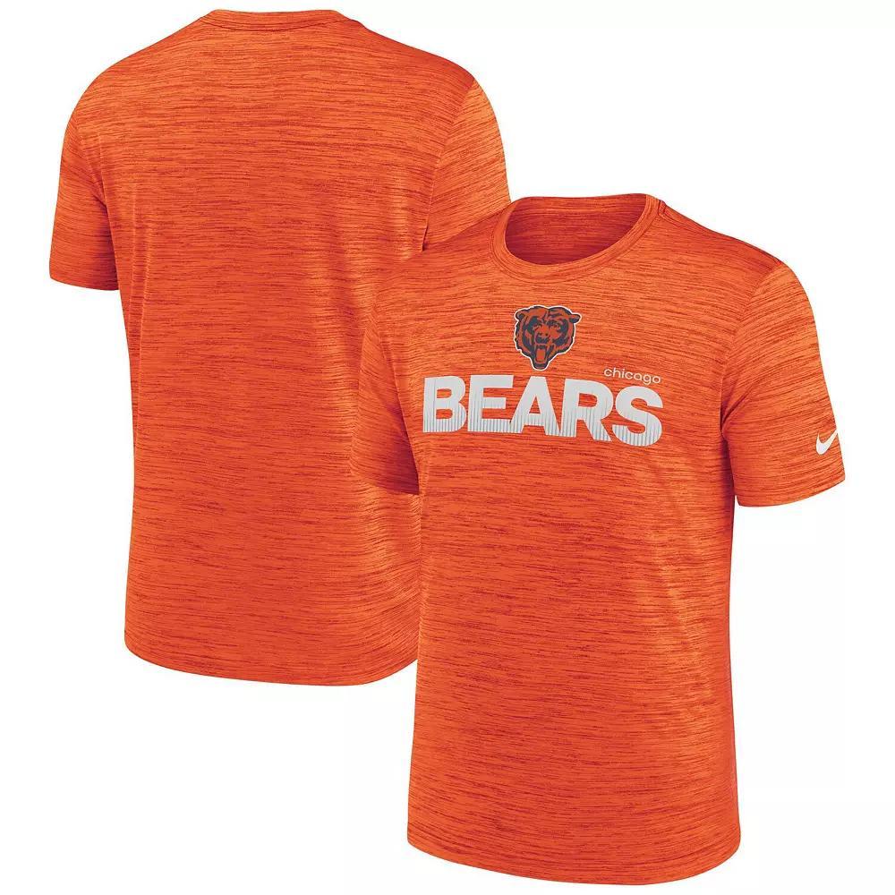 Men's Nike Orange Chicago Bears Blitz Velocity Modern Performance T-Shirt,  Product Image