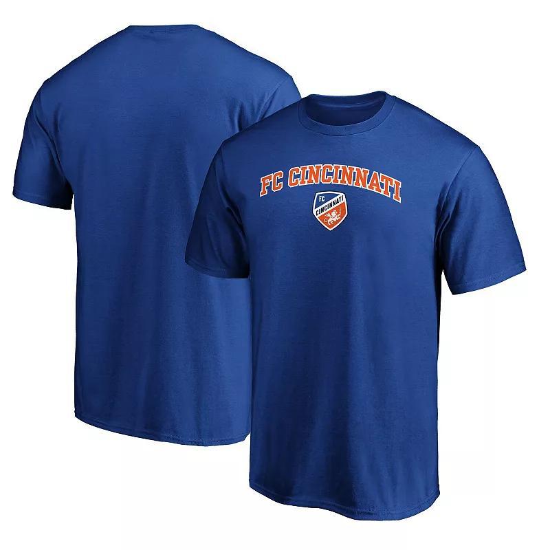 Men's Fanatics Branded Blue FC Cincinnati Heart & Soul T-Shirt, Size: Large, Fcc Blue Product Image