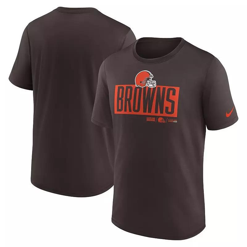 Men's Nike Brown Cleveland Browns Exceed Performance T-Shirt,  Product Image
