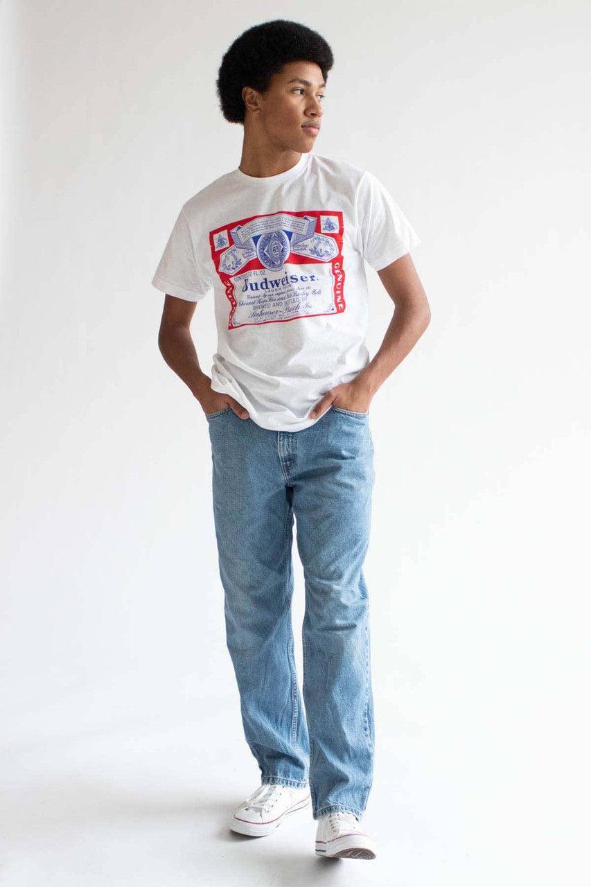 Budweiser Label T-Shirt Product Image