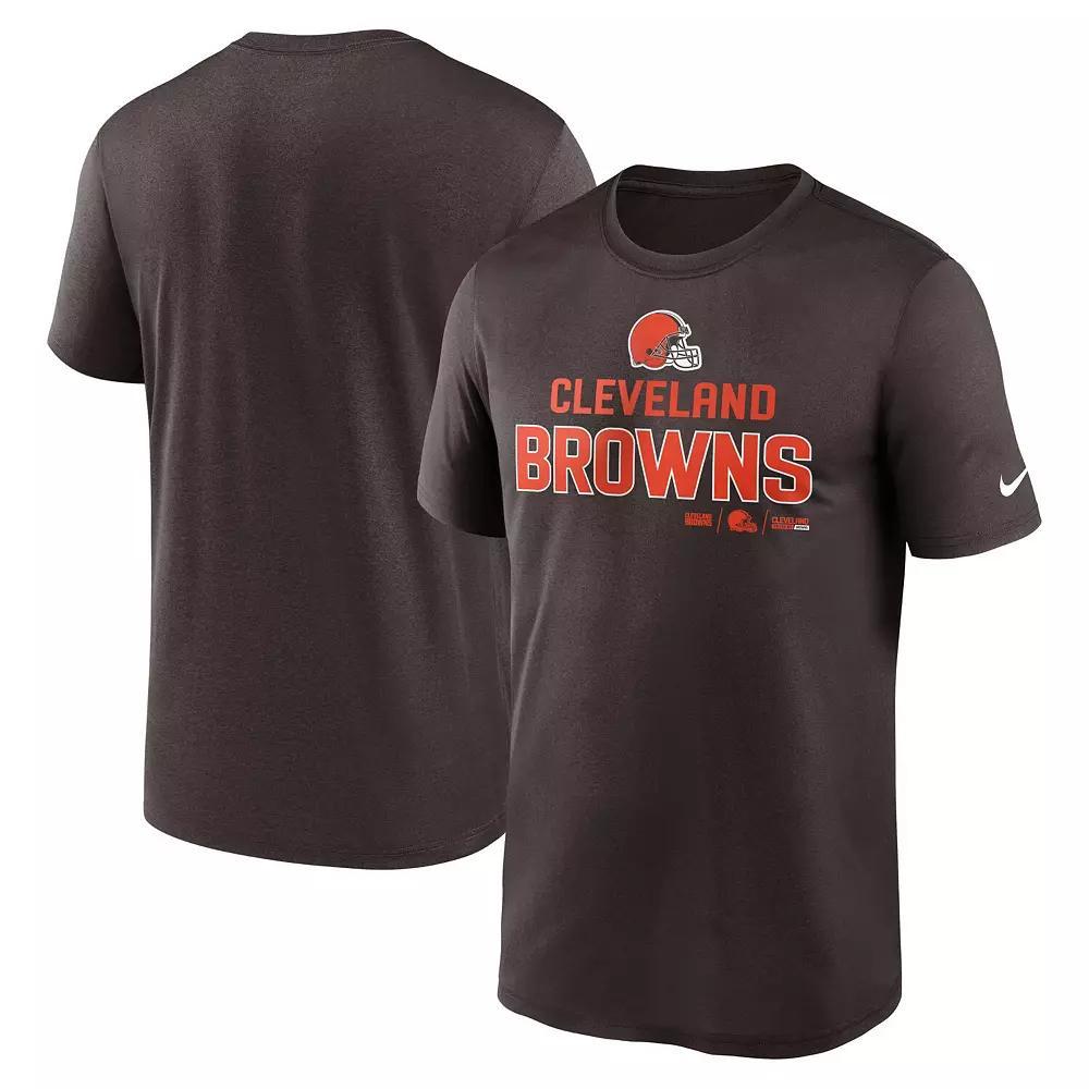 Men's Nike Brown Cleveland Browns Legend Community Performance T-Shirt,  Product Image