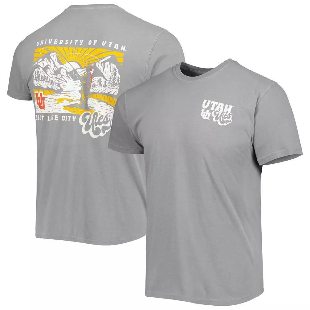 Men's Gray Utah Utes Hyperlocal T-Shirt,  Product Image