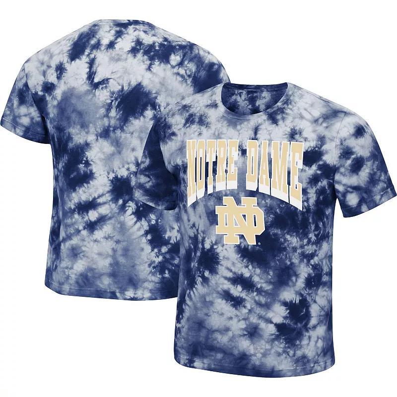 Mens Colosseum Notre Dame Fighting Irish Pickford Tie-Dye T-Shirt Blue Product Image