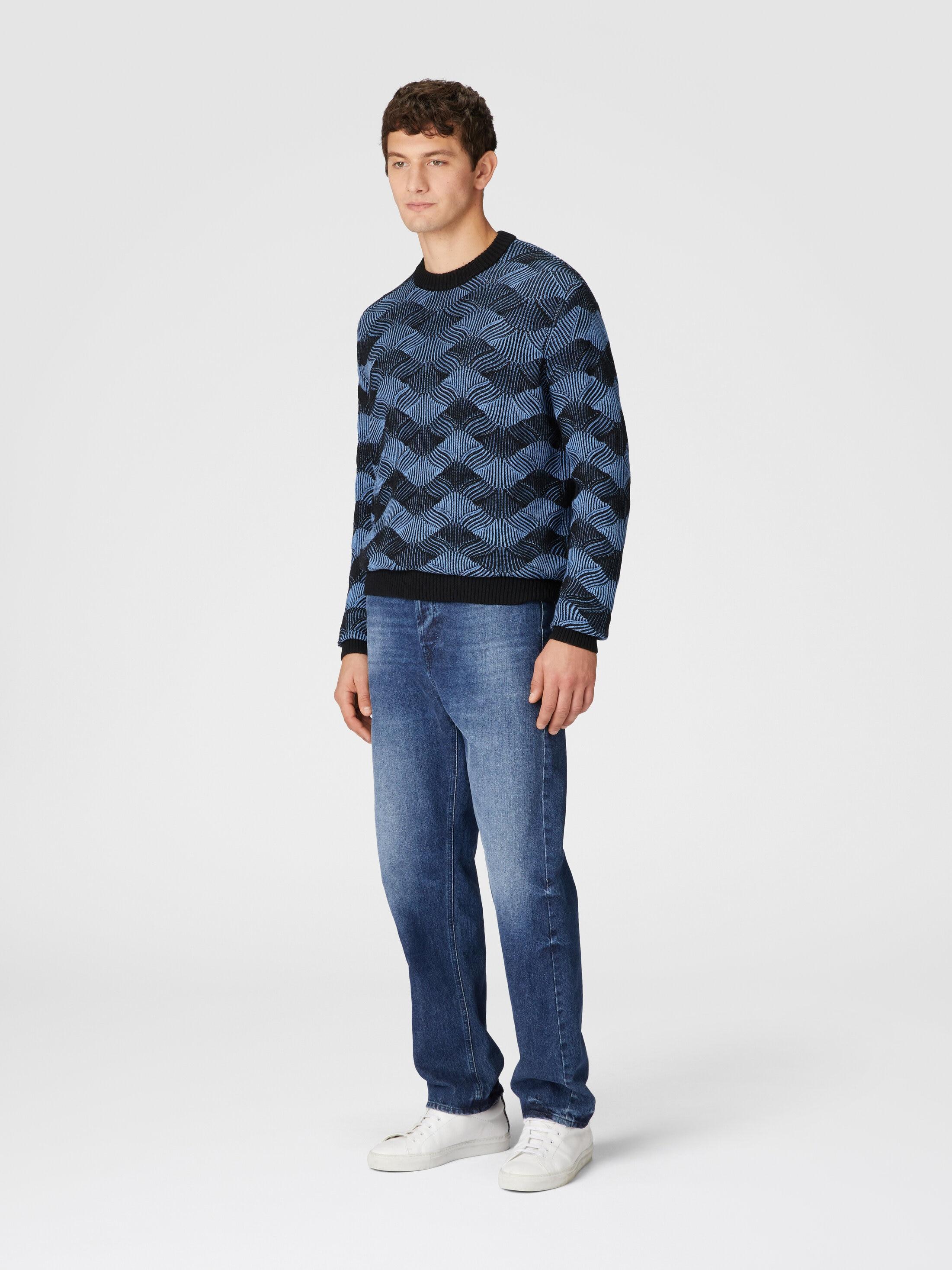 Ribbed crew neck sweater Product Image