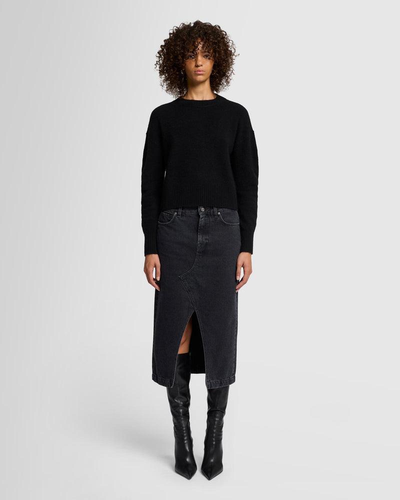 Cashmere Blend Crewneck Sweater Product Image