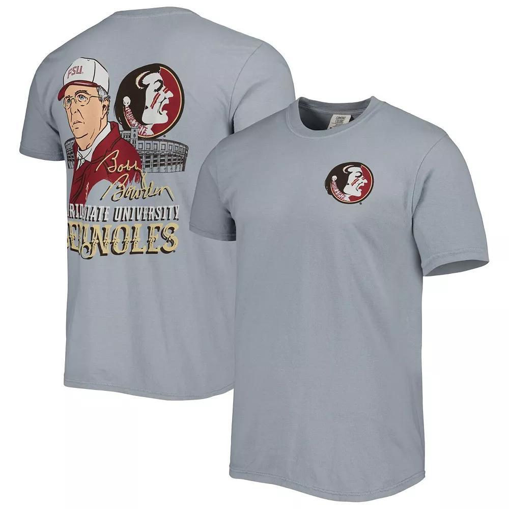 Men's Heather Gray Florida State Seminoles Hyperlocal T-Shirt, Size: Large, Grey Product Image