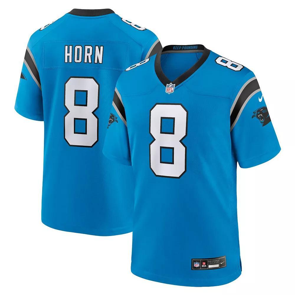 Men's Nike Jaycee Horn Blue Carolina Panthers Alternate Game Jersey, Size: 3XL Product Image