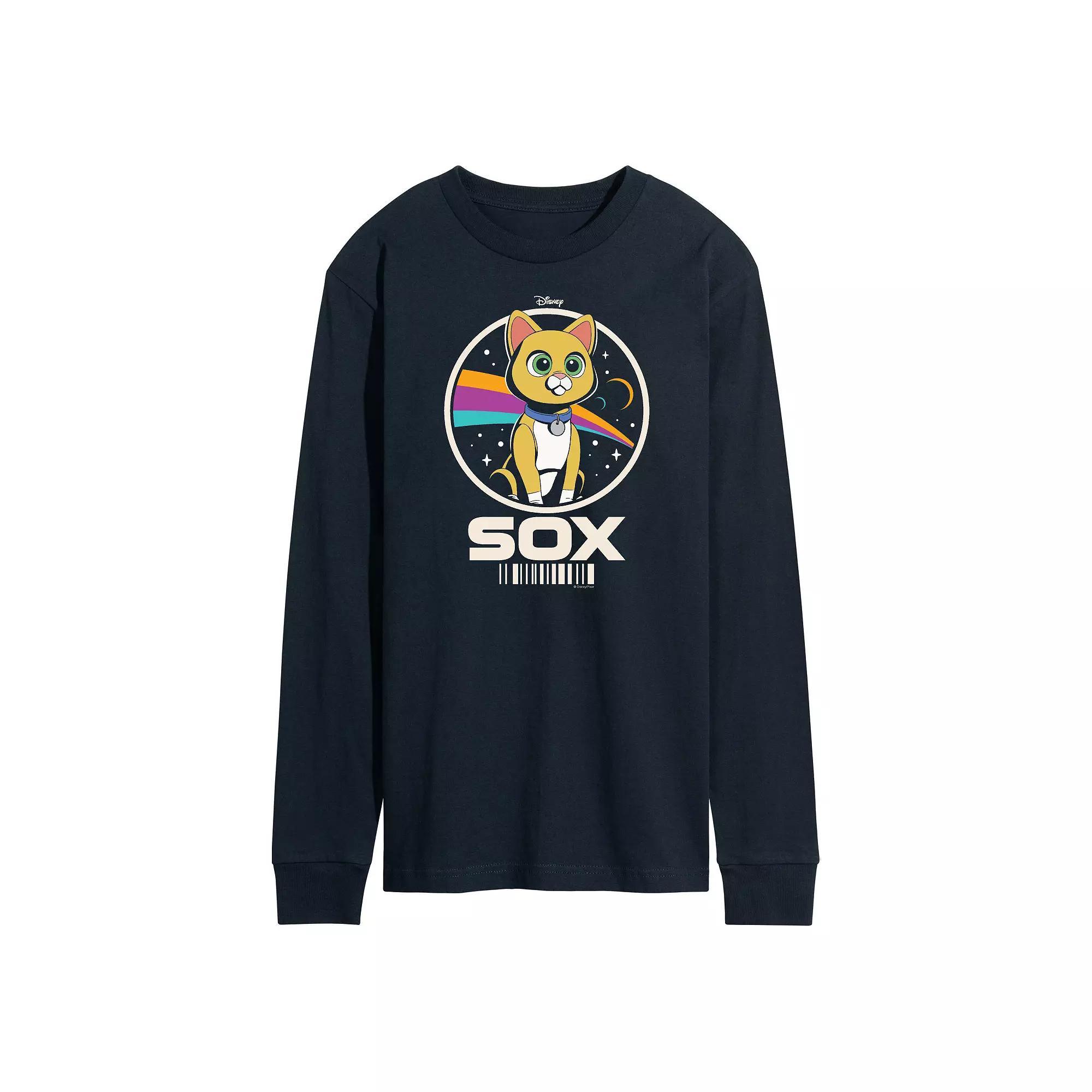Disney / Pixar's Lightyear Sox Men's Long Sleeve Graphic Tee,  Product Image