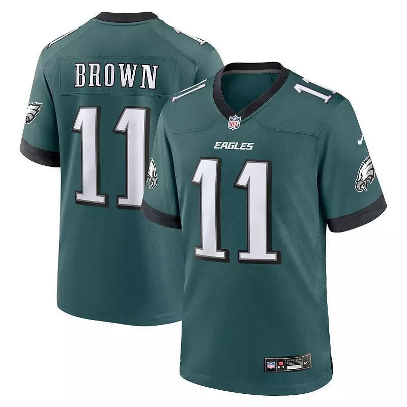 A.J. Brown Philadelphia Eagles Nike Men's NFL Game Jersey Product Image