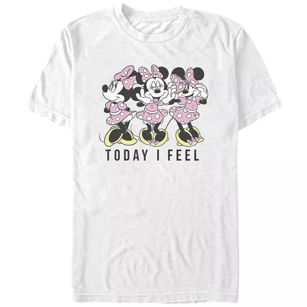 Disney's Minnie Mouse Today I Feel Fabulous Juniors' Graphic Tee, Women's,  Product Image