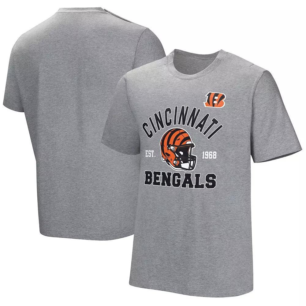 Men's Gray Cincinnati Bengals Tackle Adaptive T-Shirt,  Product Image