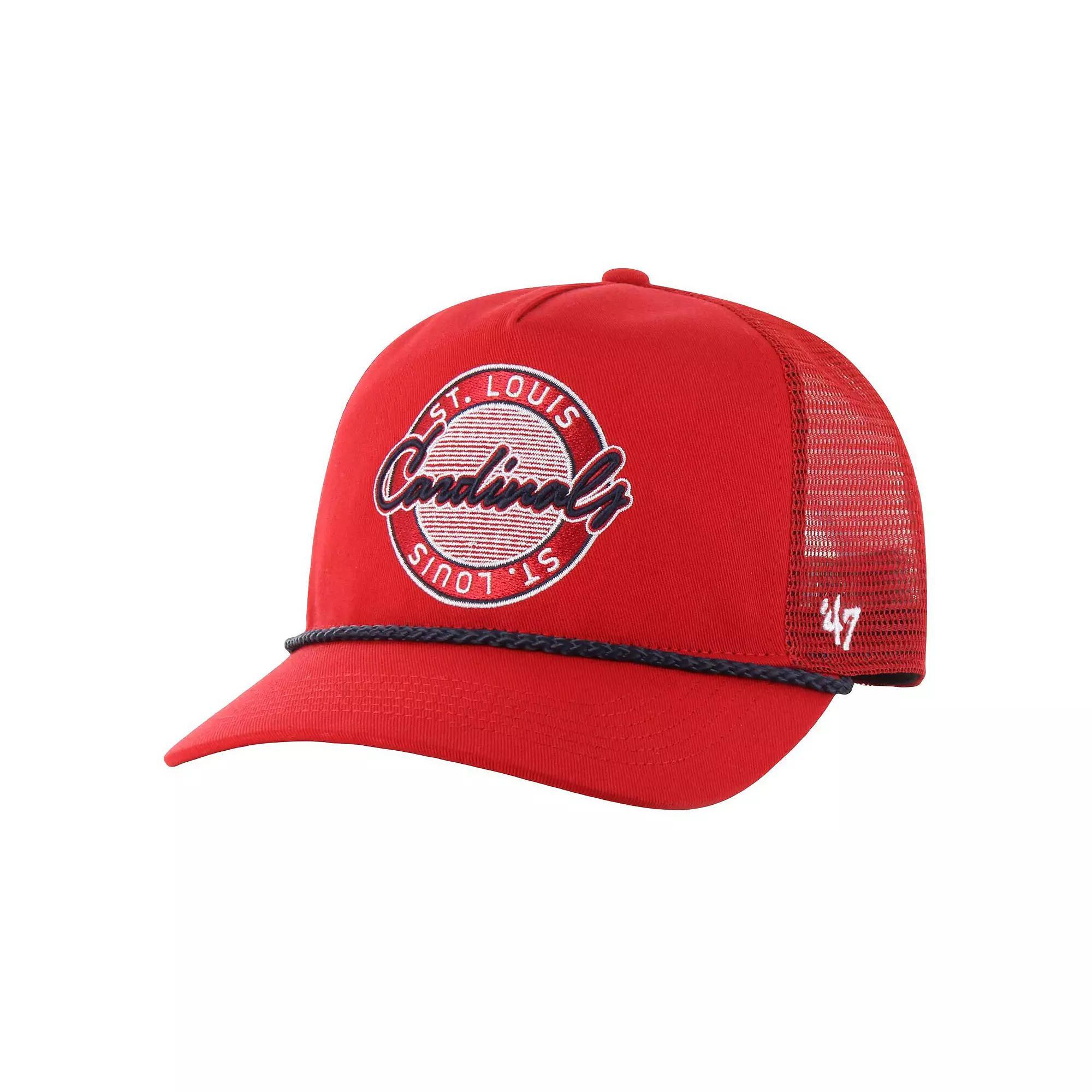 Men's '47 Red St. Louis Cardinals Promenade Hitch Adjustable Hat Product Image