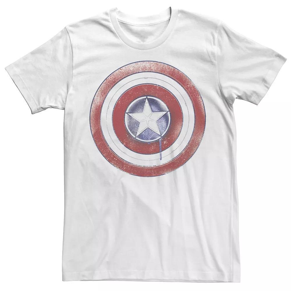 Big & Tall Marvel The Falcon And The Winter Soldier Shield Logo Tee, Men's,  Product Image