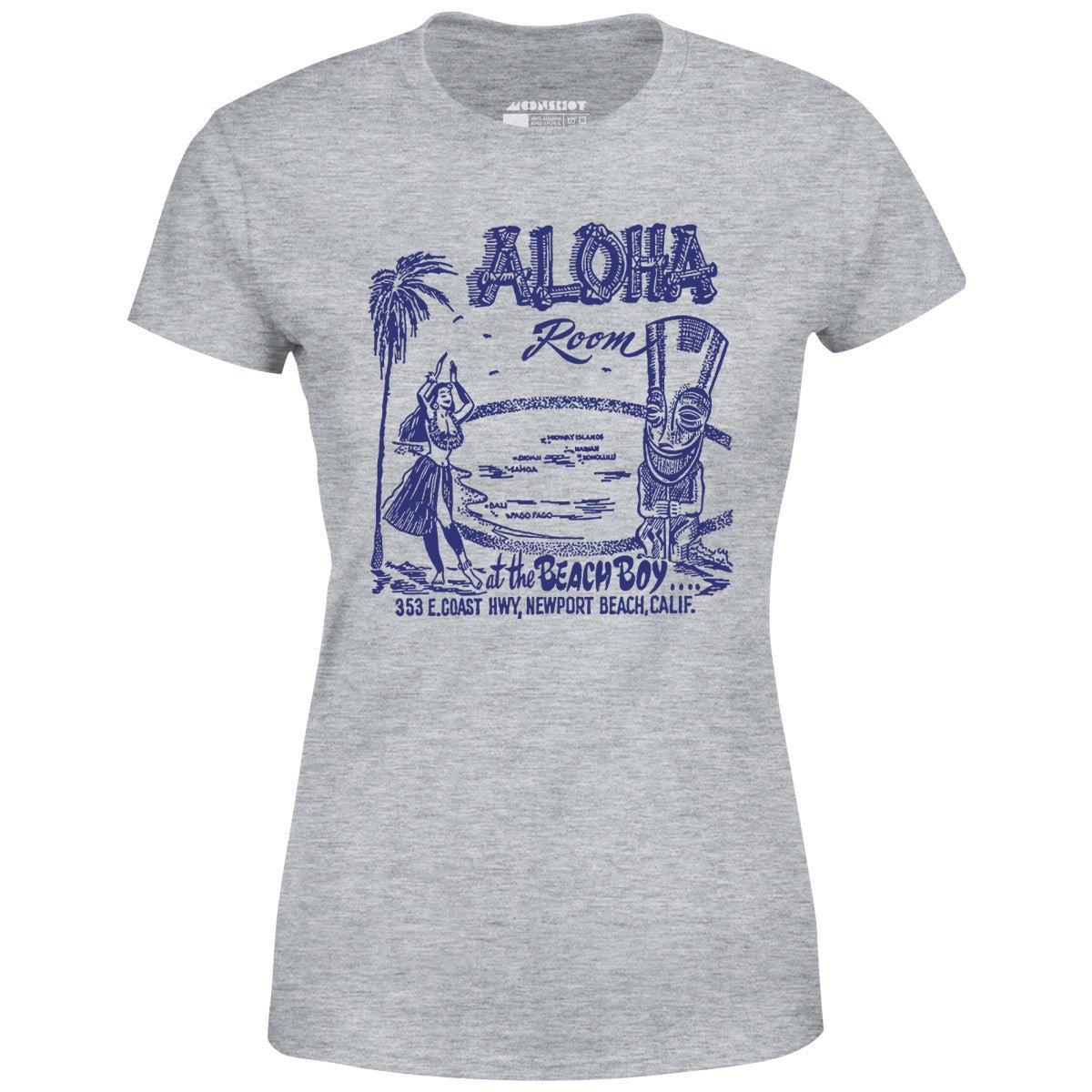 Aloha Room - Newport Beach, CA - Vintage Tiki Bar - Women's T-Shirt Female Product Image