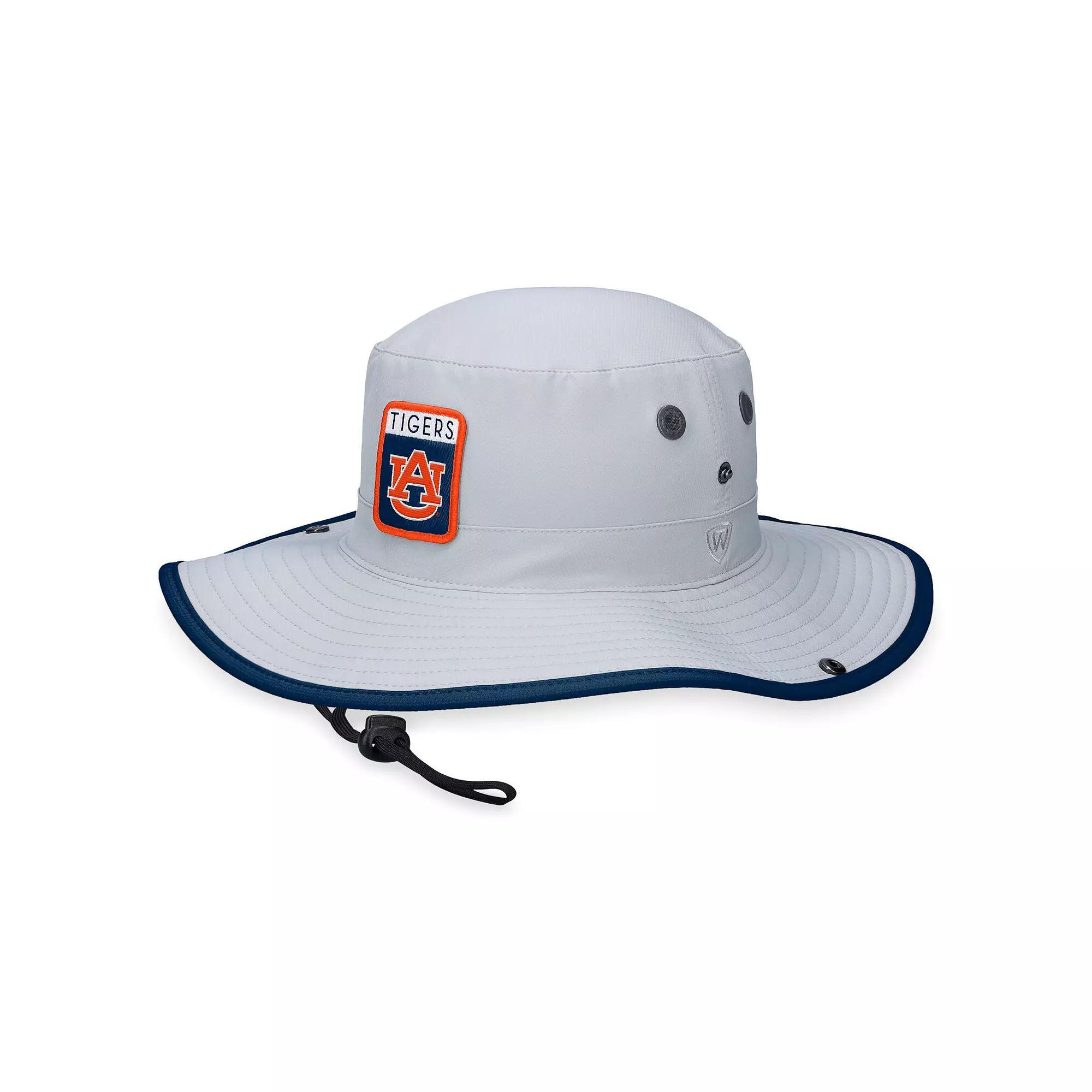 Men's Top of the World Gray Auburn Tigers Steady Bucket Hat, Grey Product Image