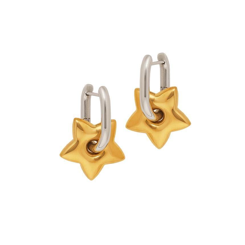 Metallic Huggie Earring Product Image