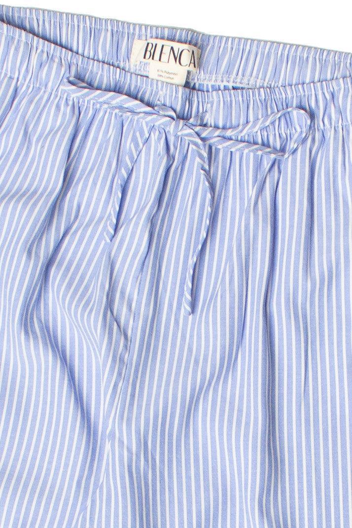 Striped Drawstring Pants Product Image