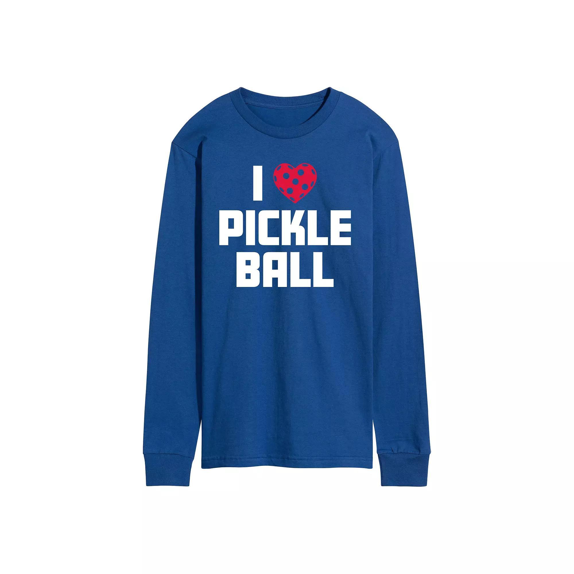 Men's I Love Pickleball Tee,  Product Image