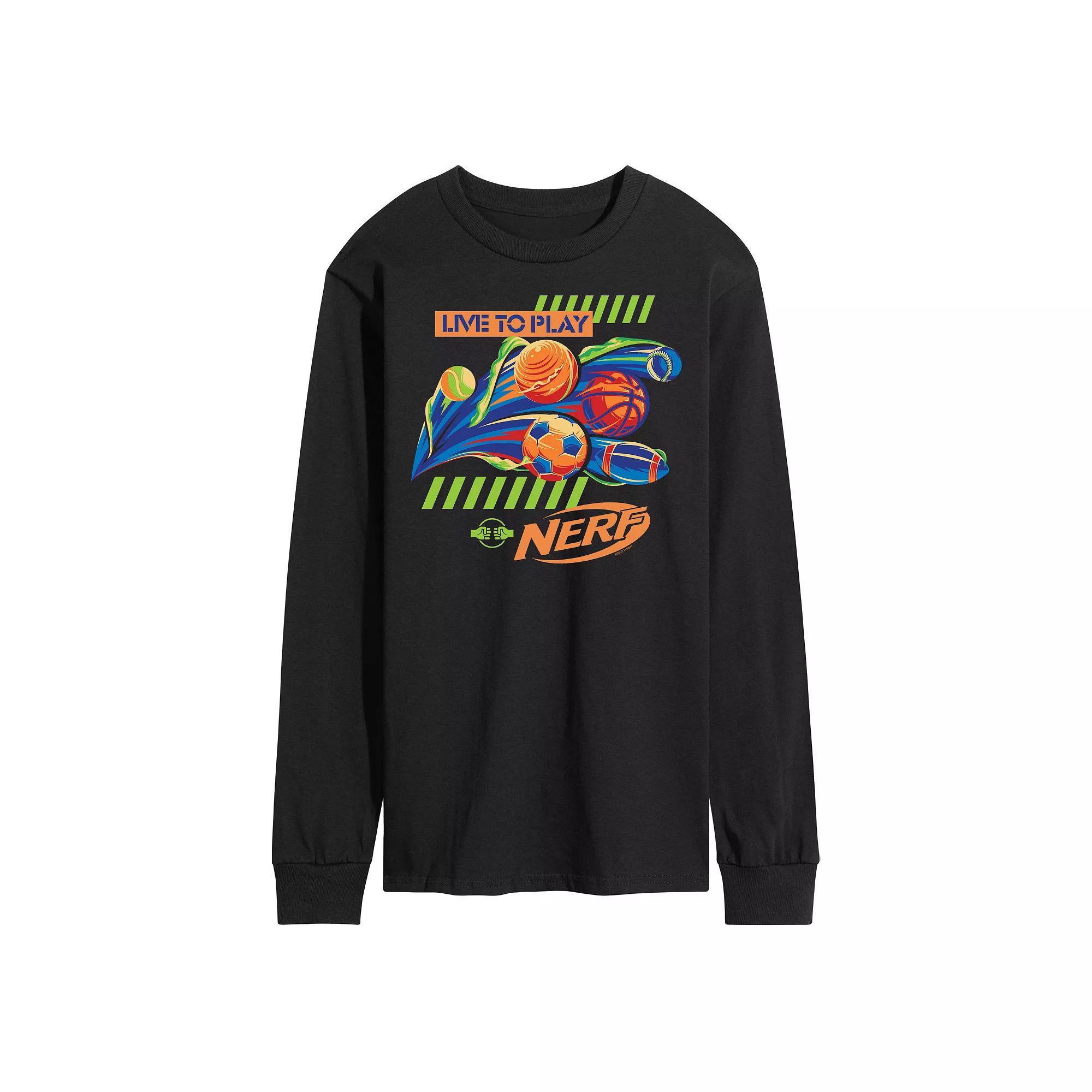 Disney's It's Fall Y'all Long Sleeve Tee, Men's,  Product Image