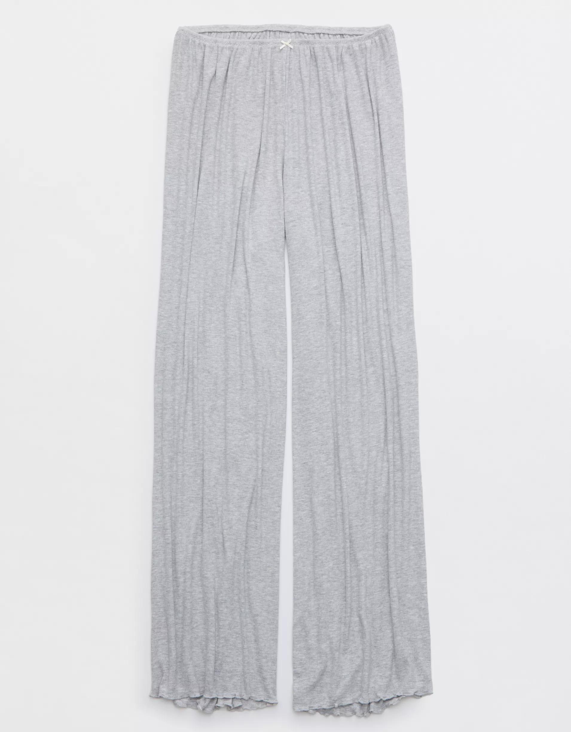 Aerie Real Soft® Rib Trouser PJ Product Image